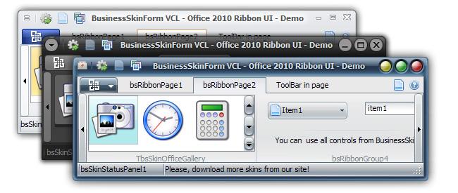 Skin Editor UI, VCL